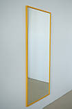 Настінне дзеркало на повний зріст в рамі 170*70 жовте, фото 2