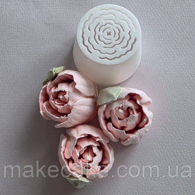 Насадка пластикова для зефіру велика Тюльпан No042 — 5 см, фото 1