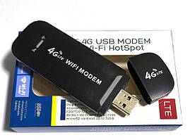 4G LTE/3G USB Wi-Fi модем роутер H760UFI-2521(В1/В3), 150 Мбіт/с, Plug & Play, чорний