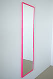 Настінне дзеркало на повний зріст в рамі 165*50 рожеве, фото 3