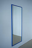 Настінне дзеркало на повний зріст в рамі 170*70 синє, фото 2
