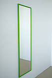 Настінне дзеркало на повний зріст в рамі 165*50 зелене, фото 2