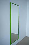 Настінне дзеркало на повний зріст в рамі 170*70 зелене, фото 2