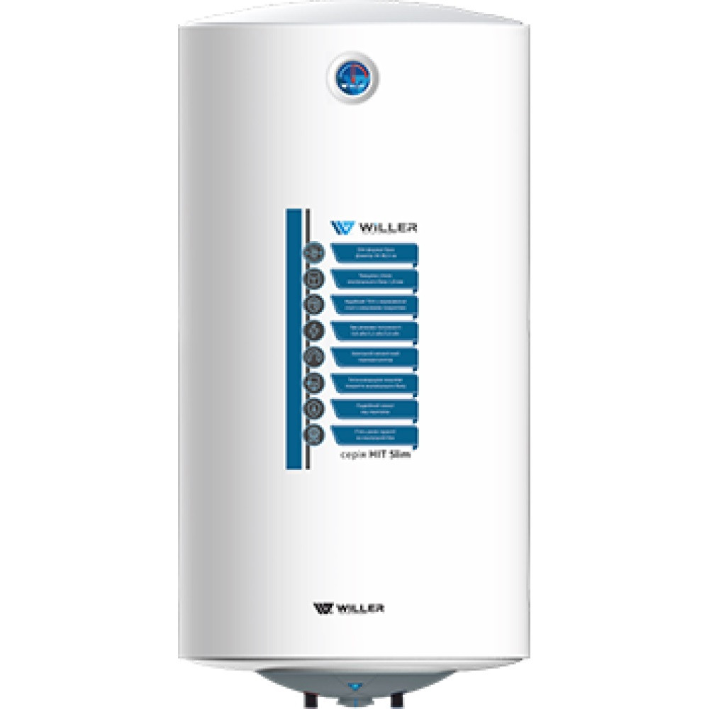 Водонагрівач Willer EV80SR-HIT серія Slim, фото 1