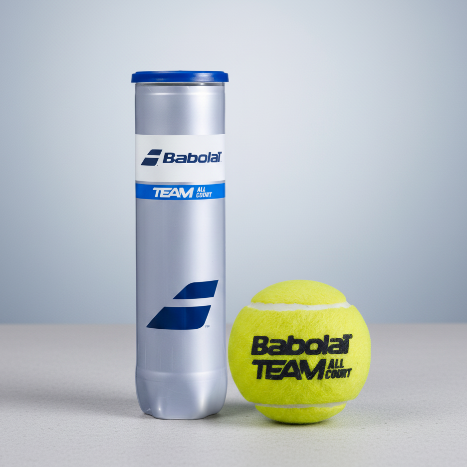 М'ячі тенісні Babolat Team All Court X4 502081/113 (4 шт.), фото 1