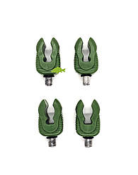 Набір рогачів Feima задній малий для вудлища (4шт/уп) (кол.: зелений)