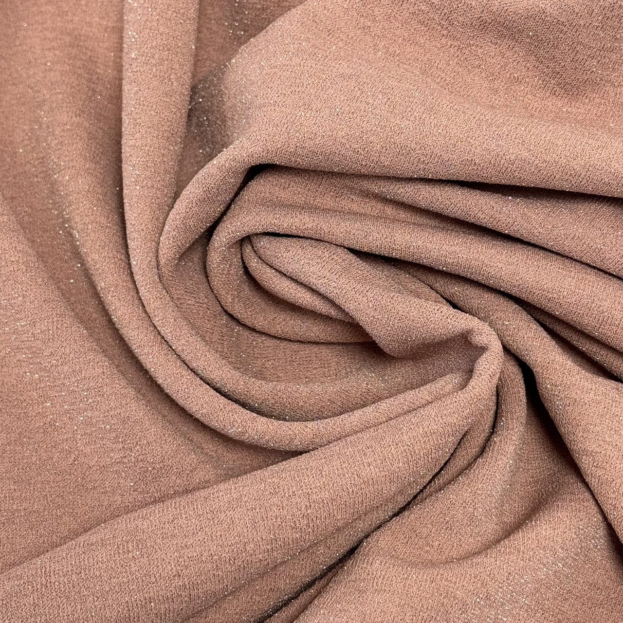 Трикотаж з люрексом, колір пудра, фото 1