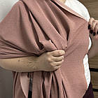 Трикотаж з люрексом, колір пудра, фото 4