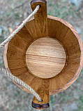 Дубові відра-запарники, ушати та шайки від виробника, фото 2