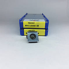 MPHT120408-DM YBG302 ZCC.CT (Сталь, Нержавіюча сталь) Твердосплавна пластина