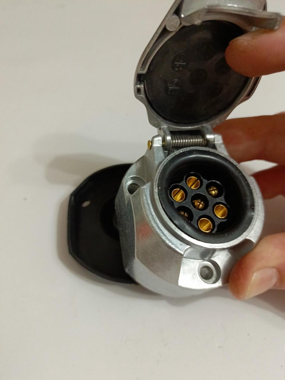 Розетка фаркопа Knott мама на легковий причіп метал, фото 1