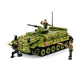 Конструктор IBLOCK PL-921-486 БМП-64 Армія 867 деталей 3 фигурки, фото 3
