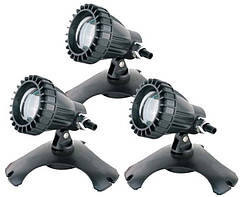 Занурювальний світильник Sunsun CQD-120С 12 V для ставка, 3x20 Вт