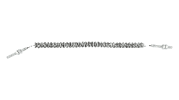 Тен УФО (спіраль) для інфрачервоних обігрівачів, Whicepart, 1200 Вт