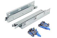 Меблева направляюча L=300mm прихованого монтажу з відштовхувачем 3D Forte GIFF PRIME (16-19мм)