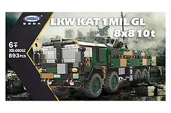 Конструктор XB-06052 важка вантажівка БТР  Бундесверу LKW Kat 1 Mil GL 893 деталі