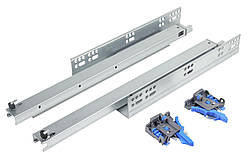 Меблева направляюча L=500mm прихованого монтажу з відштовхувачем 3D Forte GIFF PRIME (16-19мм)