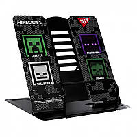 Підставка для книг (металева, чорна) Yes Minecraft