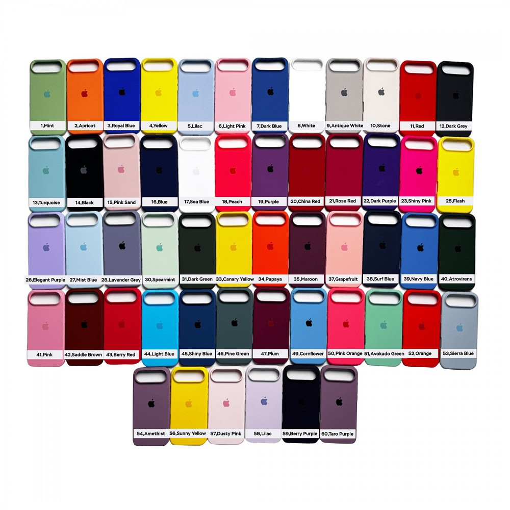 Чохол для смартфона Silicone Full Case AA Open Cam for Apple iPhone 17 Pro 49,Cornflower, фото 1