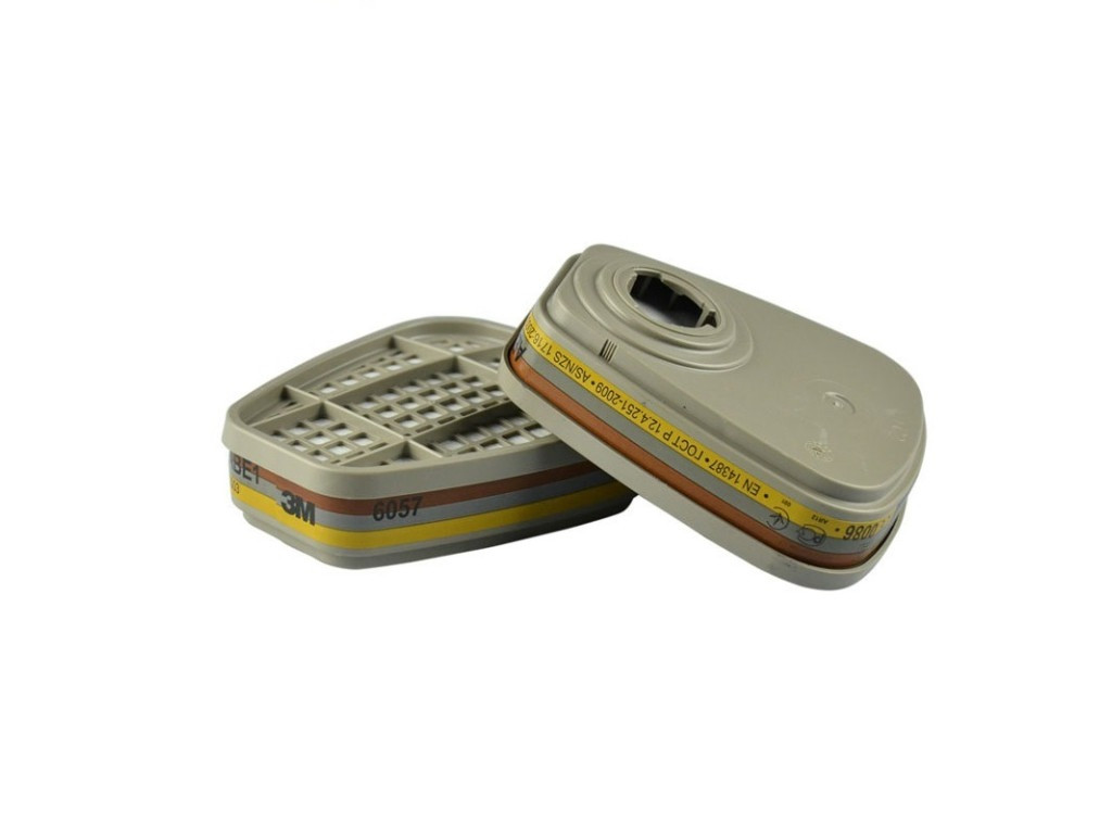 3M фільтр 6057 для респіраторів 6000, 7000 та повнолицевих масок – захист ABE1, фото 1