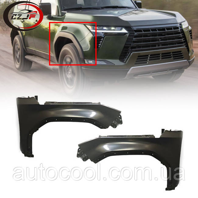 Передні крила для Lexus GX550 2024+ г.в., фото 1