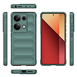 Чохол для смартфона Cosmic Magic Shield for Xiaomi Redmi Note 13 Pro 5G/POCO X6 5G Dark Green, фото 2