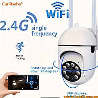 PTZ WiFi IP камера 1080P Full HD 2MP з 4x зумом поворотна бездротова для відеоспостереження нічне бачення аудіо