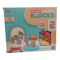 Конструктор гумовий силікований Diy Y85 42 елементи м'які гнучкі блоки можна стерилізувати