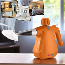 Ручний пароочисник із комплектом насадок і баком 350 мл Domotec MS-1372 1000 Вт