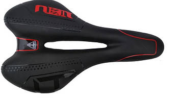 Сідло для велосипеда Feel Fit ZD-007 Чорний/Червоний