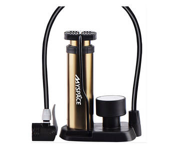 Насос ножний для велосипедів Feel Fit Коричневий