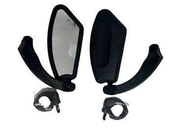 Дзеркало для велосипеда на кермо 2 шт Feel Fit Чорне