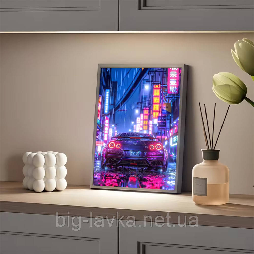 Неонова картина з LED підсвічуванням, фото 1