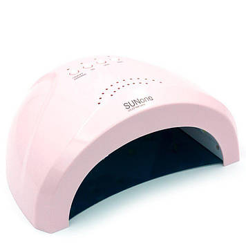 Лампа для гель-лаку SUN UV LED 2-in-1 24/48W Рожева