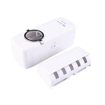 Дозатор зубної пасти та тримач щіток JX-2000 Toothpaste Dispenser