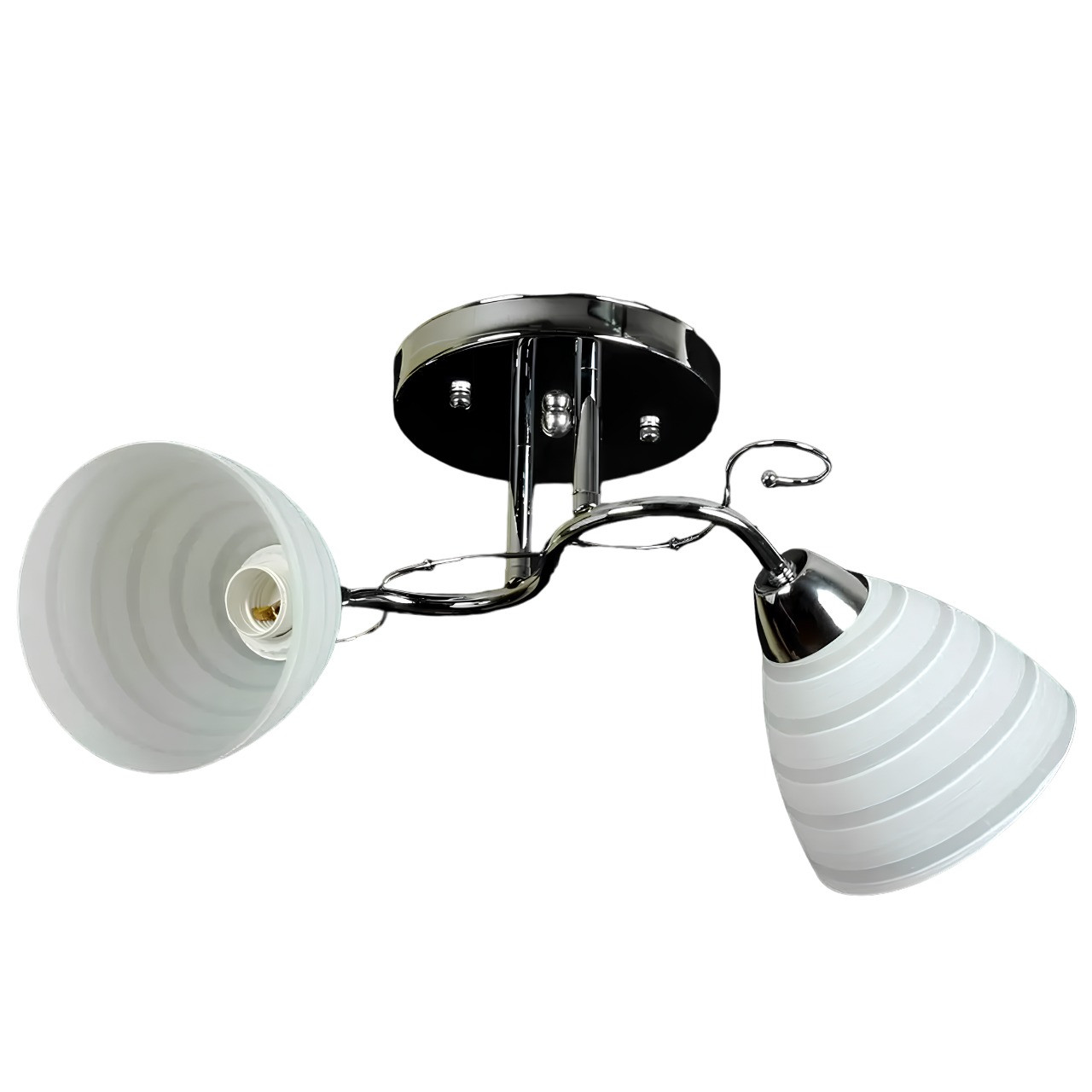 Люстра для вітальні 2 джерела світла цоколь E27