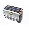 Радіоприймач GOLON-RX 455 SOLAR USB+SD Сірий, фото 2