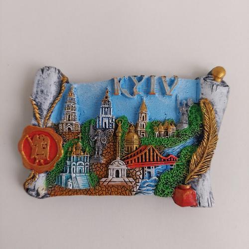 Магніт - Колаж (сувій, кольоровий) (25075), фото 1