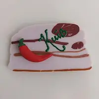 Магніт сувенір "Україна, сало з перцем" (68668)