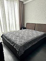 Покривало «Diamond Nordic» 220×240 см, графіт