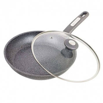 Сковорода Kamille Velbert d 20 см з антипригарним покриттям Marble Coating KM-4269 GR