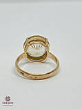 Золота Каблучка зі вставкою цирконій, фото 2