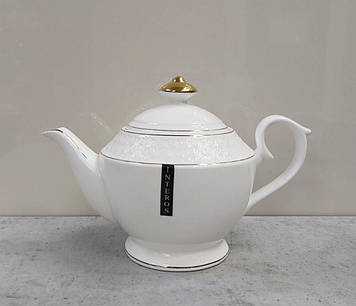 Чайник заварювальний порцеляновий 1100 мл Снігова Королева Interos 405316-A