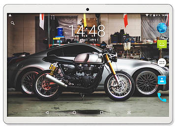 Планшет-телефон Adronix X1001 Silver LTE 2/32 GB + Чохол-книжка + Карта пам'яті 64GB