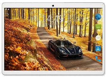 Планшет-телефон Adronix X1001 Silver LTE 2/32 GB + Чохол-клавіатура + Карта пам'яті 64GB