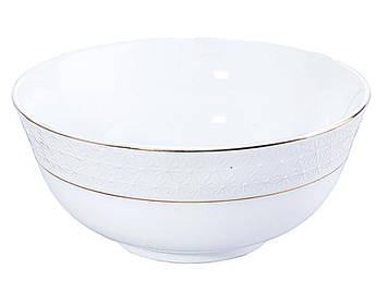 Салатник порцеляновий 20 см круглий Interos "8" Сніжна Королева 011720-A