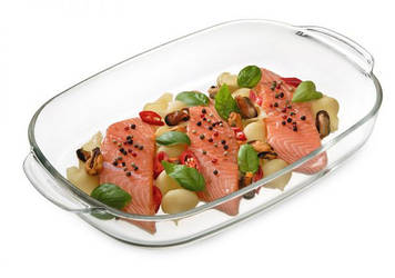 Форма скляна 3.5 л прямокутна 40 х 26 х 6 см Simax Color 7296 SIM