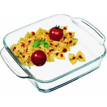 Форма скляна 5,2 л квадратна 368 х 320 х 75 мм Simax Color 7246 SIM