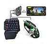 Мобільний ігровий Bluetooth 5.0 адаптер з ігровою клавіатурою і мишкою Union Sundy PUBG Mobile Mix SE, фото 2