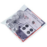 Набір універсальних ручок регулювання для духовки з перехідниками (4 шт.) D=34mm H=23mm, фото 4